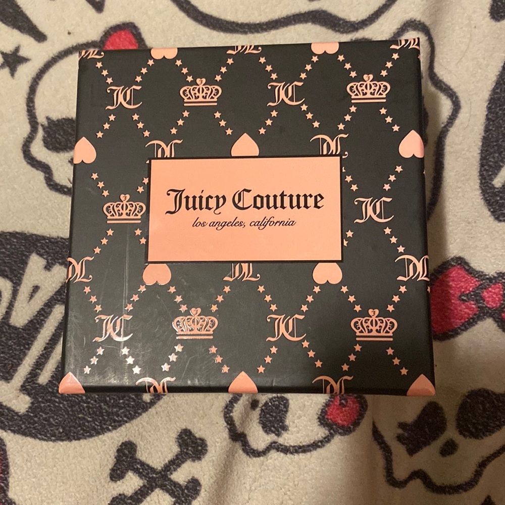Juicy couture necklace and earring set